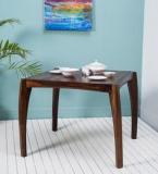 Woodsworth Dvina Four Seater Dining Table In Provincial Teak Finish