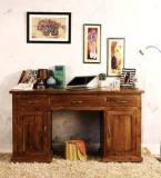 Woodsworth Edgewood City Study & Laptop Table In Provincial Teak Finish