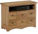 Woodsworth Edmond Entertainment Unit In Natural Sheesham Finish