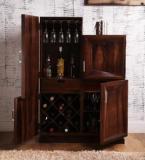 Woodsworth Edmonds Bar Cabinet In Provincial Teak Finish