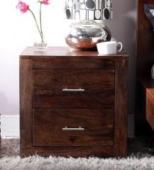 Woodsworth Edmonds Bed Side Table in Provincial Teak Finish