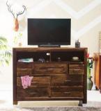 Woodsworth Edmonds Entertainment Unit In Provincial Teak Finish