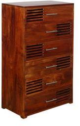 Woodsworth Eros Chest Of Drawers In Colonial Maple Finish