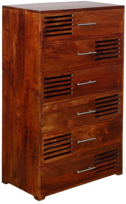 Woodsworth Eros Chest of Drawers in Colonial Maple Finish