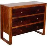 Woodsworth Eros Chest Of Three Drawers In Dual Tone Finish