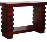 Woodsworth Eros Console Table In Passion Mahogany Finish