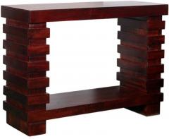 Woodsworth Eros Console Table in Passion Mahogany Finish