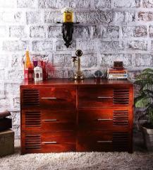 Woodsworth Eros Sideboard in Honey Oak Finish