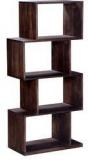 Woodsworth Fairmont Zig Zag Book Shelf In Provincial Teak Finish