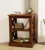 Woodsworth Ferguson Solid Wood End Table In Honey Oak Finish