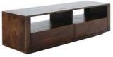 Woodsworth Fischer Solid Wood Entertainment Unit In Provincial Teak Finish