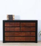 Woodsworth Forks Chest Of Six Drawers In Dual Tone Finish