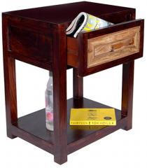 Woodsworth Fortaleza Bed Side Table in Colonial Maple Finish