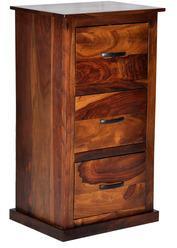 Woodsworth Fortaleza Solid Wood Chest Of Drawers In Provincial Teak Finish