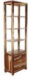 Woodsworth Francis Bacon Book Shelf In Natural Sheesham Finish