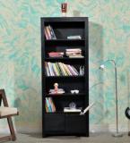 Woodsworth Freemont Book Shelf With Two Drawers In Espresso Walnut Finish