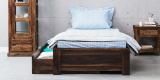 Woodsworth Freemont Single Bed With Storage In Provincial Teak Finish