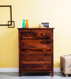 Woodsworth Glendale Chest Of Drawers In Honey Oak Finish