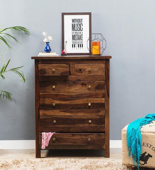 Woodsworth Glendale Chest Of Drawers in Provincial Teak Finish