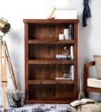 Woodsworth Glendale Sheesham Wood Book Shelf In Provincial Teak Finish