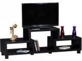 Woodsworth Goiania Solid Wood Entertainment Unit In Espresso Walnut Finish