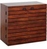 Woodsworth Guatemala Solid Wood Bar Cabinet In Honey Oak Finish