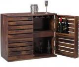 Woodsworth Guatemala Solid Wood Bar Cabinet In Provincial Teak Finish