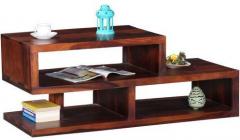 Woodsworth Guatemala Solid Wood Coffee Table in Honey Oak Finish