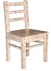 Woodsworth Guayaquil Dining Chair In White Wash Finish