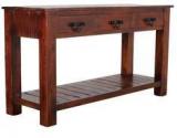 Woodsworth Hamburg Console Table In Colonial Maple Finish