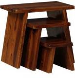 Woodsworth Harrington Set Of Tables In Provincial Teak Finish