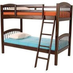 Woodsworth Harry Solid Wood Bunk Bed In Provincial Teak Finish