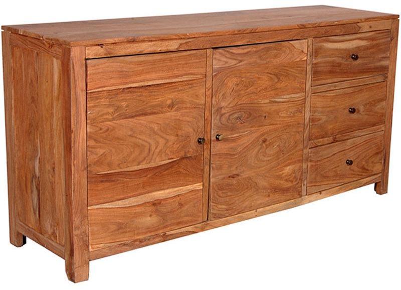 Woodsworth Havana Classy Wooden Sideboard in Natural Mango Finish