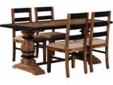 Woodsworth Havana Four Seater Dining Set In Dual Tone Finish