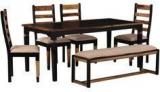 Woodsworth Havana Six Seater Dining Set In Dual Tone Finish