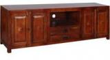 Woodsworth Havana Solid Wood Entertainment Unit In Honey Oak Finish