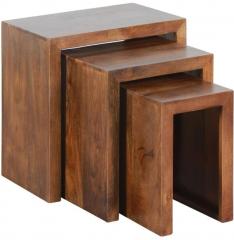 Woodsworth Havana Solid wood Set Of Tables in Mango Wood Finish