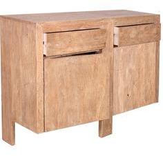 Woodsworth Homely Sideboard In Natural Sheesham Finish