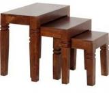 Woodsworth Homerton Solid Wood Set Of Tables In Provincial Teak Finish