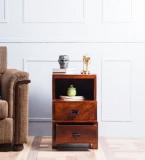 Woodsworth Hudson End Table In Provincial Teak Finish