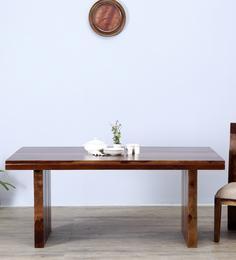 Woodsworth Ingomar Six Seater Dining Table In Provincial Teak Finish