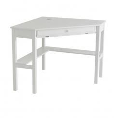 Woodsworth Isabella Mango Wood White Computer Table