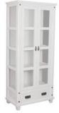 Woodsworth Isabella Solid Wood Book Case In Paris White Finish