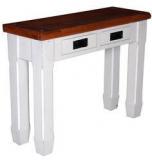 Woodsworth Isabella Solid Wood Console Table In Dual Tone