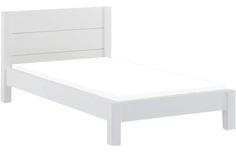 Woodsworth Isabella Solid Wood Kids Bed In White Finish