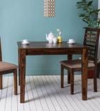 Woodsworth Jumilla Four Seater Dining Table In Provincial Teak Finish