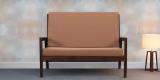 Woodsworth Kennewick Two Seater Sofa In Provincial Teak Finish