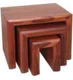 Woodsworth La Paz Set Of Tables In Colonial Maple Finish