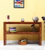 Woodsworth Lacanoia Console Table In Provincial Teak Finish