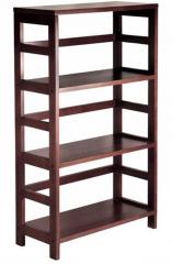 Woodsworth Leon Book Shelf in Passion Mahogany Finish